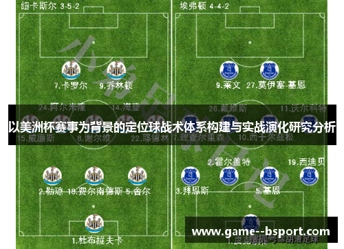 以美洲杯赛事为背景的定位球战术体系构建与实战演化研究分析